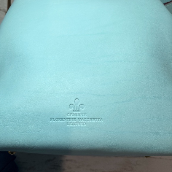 NWT Dooney & Bourke Florentine Hattie Drawstring - Pale Blue - Picture 5 of 12